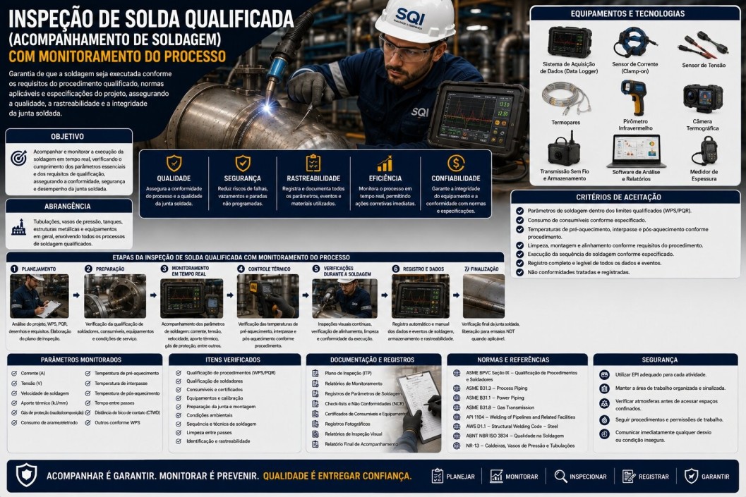 Inspeção de Solda Qualificada Folder SQI - Inspeção de Solda Qualificada