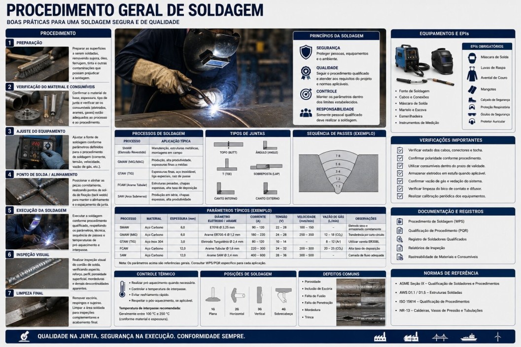 Procedimento Geral de Soldagem Folder SQI - Procedimento Geral de Soldagem