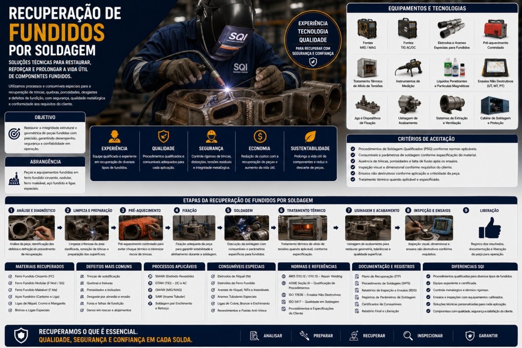 Recuperação de Fundidos Folder SQI - Recuperação de Fundidos