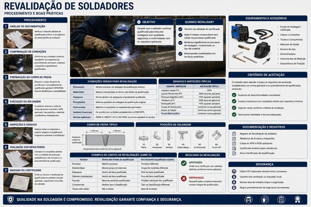Revalidação de Soldadores Folder SQI - Revalidação de Soldadores